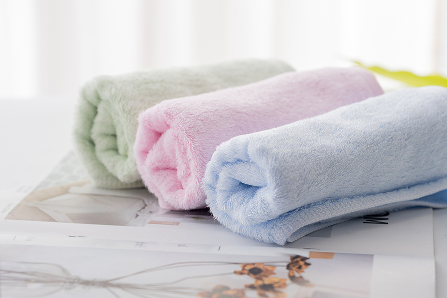 毛巾浴巾拍摄 毛巾产品